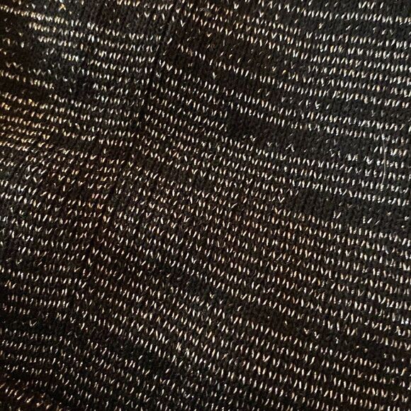 Knit Beanie Silver and Black - Picture 4 of 5